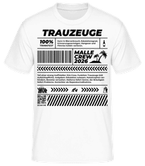JGA Trauzeuge Malle Crew 2026 · Männer T-Shirt B&C