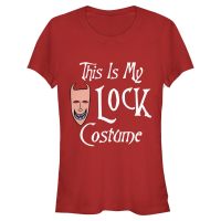 Disney Classics - Nightmare Before Christmas - Lock Costume - Halloween - Frauen T-Shirt - Rot - Vorne