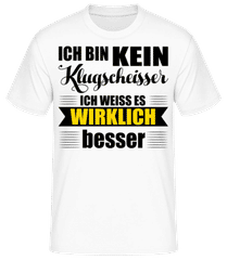 Ich Bin Kein Klugscheisser · Männer Basic T-Shirt
