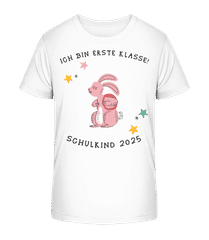Schulkind 2025 Hase · Kinder Bio T-Shirt Stanley Stella 2.0