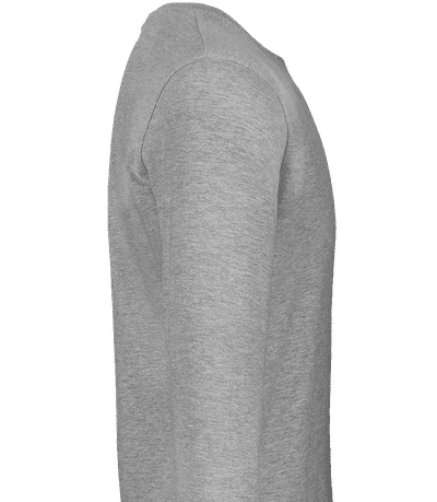 Men's B&C Longsleeve - Heather grey - Right