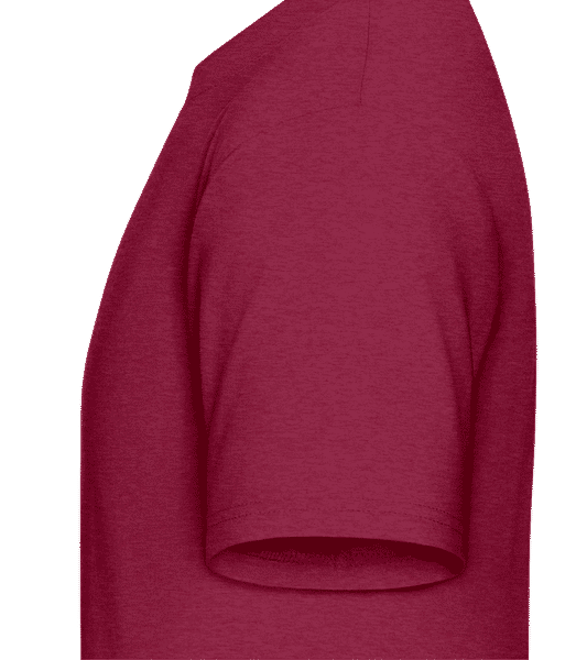 Aperçu: Disney - Kuzco l'empereur mégalo - Kuzco Beware - Homme T-shirt - Rouge chiné - Gauche