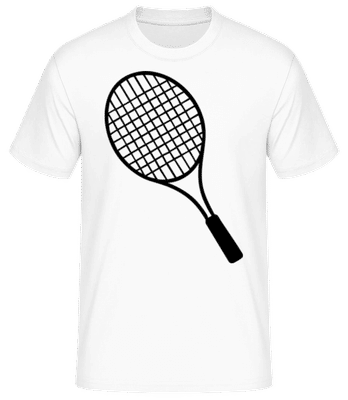 Raquette De Tennis - T-shirt standard Homme - Blanc - Devant