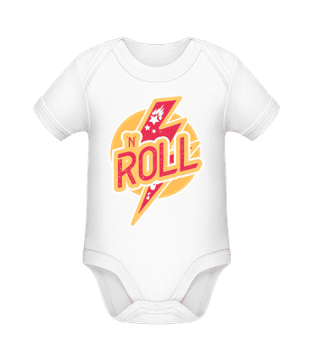 'N' Roll - Bio body pre deti - Biela - Predné