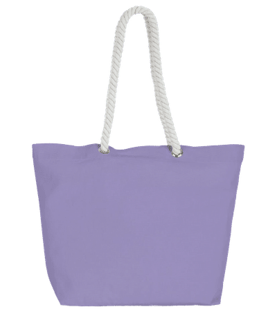 Beach Bag - Purple - Front