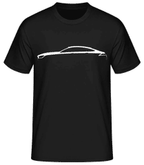 'Mercedes-AMG GTS Coupe' Silhouette · Männer Basic T-Shirt