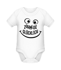 Zahnlos Glücklich · Baby Bio Strampler