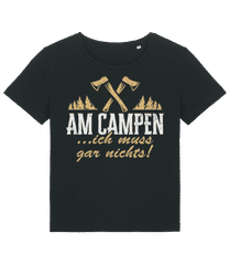 Am Campen · Frauen Bio T-Shirt Stanley Stella 2.0