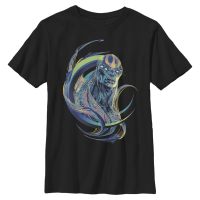 Marvel - Eternals - Kro KRO Colors - Dětské Tričko - Černá - Napřed