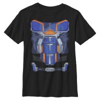 Marvel - Taskmaster Costume - Kids T-Shirt - Black - Front