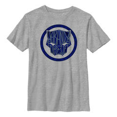 Marvel - Panthère noire Wakanda pour toujours - Logo Sigil Phrase - Enfant T-shirt