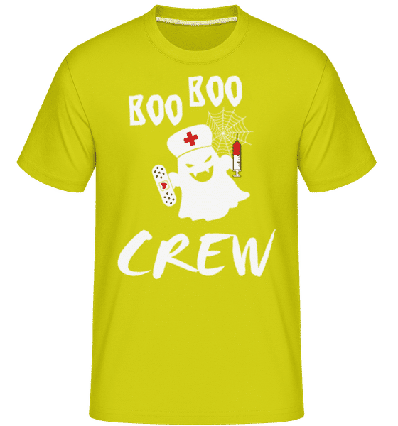 Preview: Boo Boo Crew -  Shirtinator Men's T-Shirt - Lime - Front