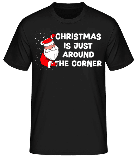 Aperçu: Christmas Around The Corner - T-shirt standard Homme - Noir - Devant
