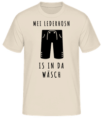 Lederhosn Is In Da Wäsch · Männer Basic T-Shirt