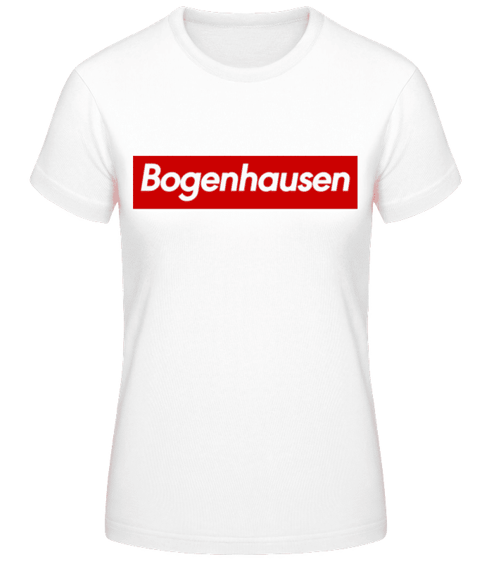 Vorschau: Bogenhausen - Frauen T-Shirt B&C - Weiß - Vorne