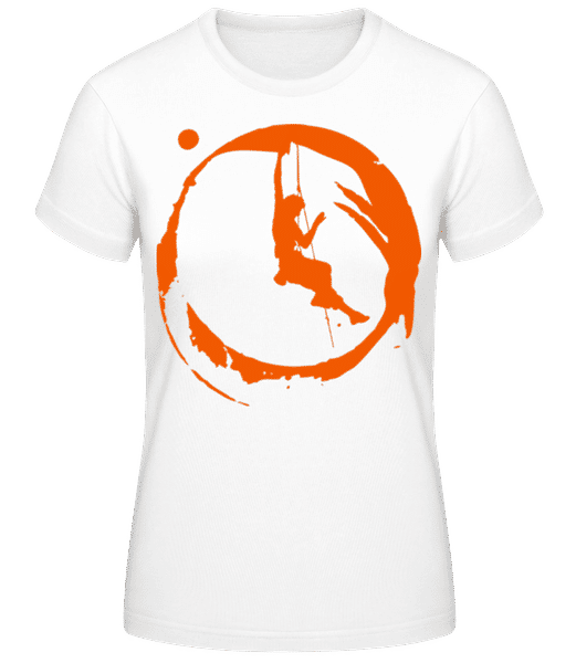 Aperçu: Climbing - T-shirt standard Femme - Blanc - Devant