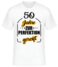 50 Jahre Gereift - Männer Basic T-Shirt - Weiß - Vorne