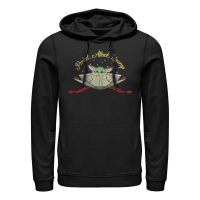 Star Wars - The Mandalorian - The Child Protect Attack Unwrap - Christmas - Unisex Hoodie - Black - Front