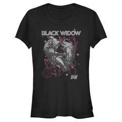 Marvel - Black Widow - Black Widow BW Poster - Women's T-Shirt
