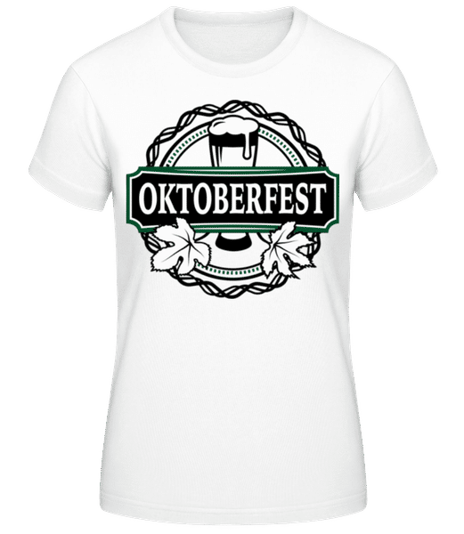 Aperçu: Oktoberfest Logo - T-shirt femme B&C - Blanc - Devant