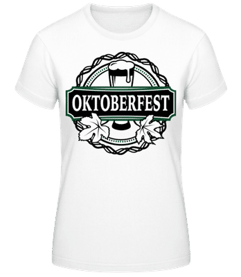 Oktoberfest Logo - T-shirt femme B&C - Blanc - Devant