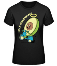 Holy Guacamole - Dámské basic tričko - Černá - Napřed