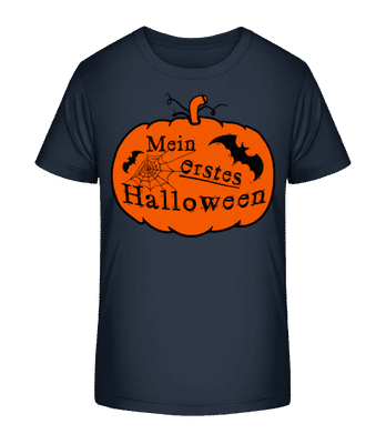 Mein Erstes Halloween - Kinder Bio T-Shirt Stanley Stella 2.0 - Marine - Vorne