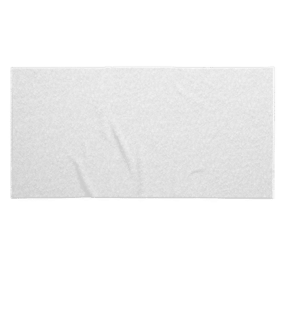 Serviette de bain - Blanc - Devant