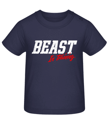 Beast In Training - Camiseta de bebé - Marino - delante