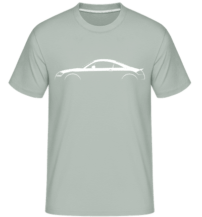 'Audi TT 1998' Silhouette -  Shirtinator Men's T-Shirt - Mint Green - Front