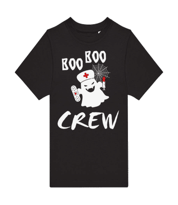 Boo Boo Crew - Kids B&C T-Shirt - Black - Front