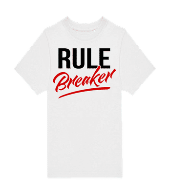 Rule Breaker - Pánske tričko B&C - Biela - Predné