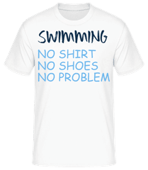Swimming No Problems · Men's Basic T-Shirt