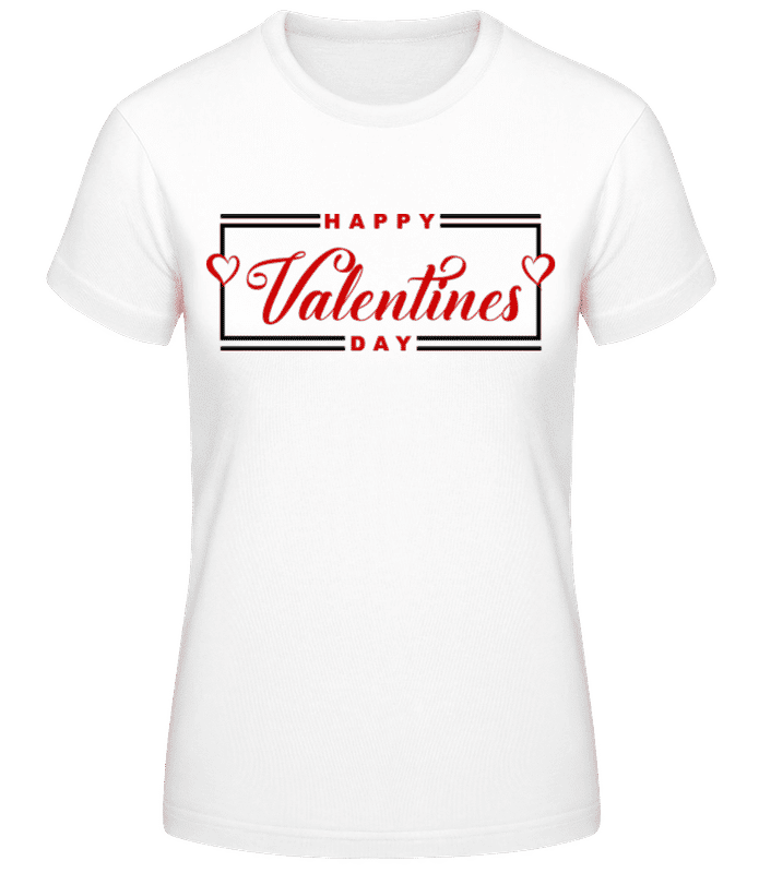 Preview: Happy Valentines Day 3 - Women's B&C T-Shirt - White - Front