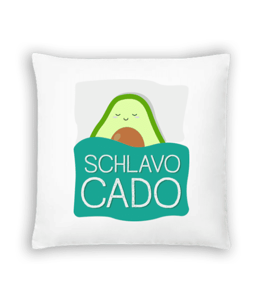 Vorschau: Schlavocado - Kissen - Weiß - Vorne