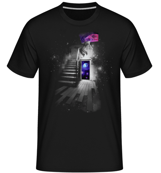 Preview: Universe House -  Shirtinator Men's T-Shirt - Black - Front