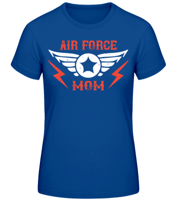 Air Force Mom - Camiseta básica de mujer - Azul real - delante