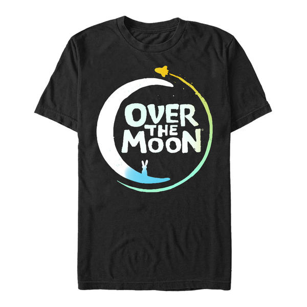 Aperçu: Netflix - Voyage vers la Lune - Logo Alt1 - Homme T-shirt - Noir - Devant