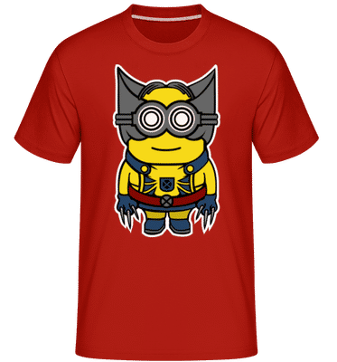 Minion Wolverin -  Shirtinator Men's T-Shirt - Red - Front