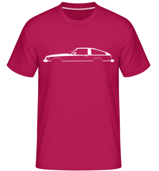 Preview: 'Toyota Supra A50' Silhouette - Shirtinator Men's T-Shirt - Magenta - Front