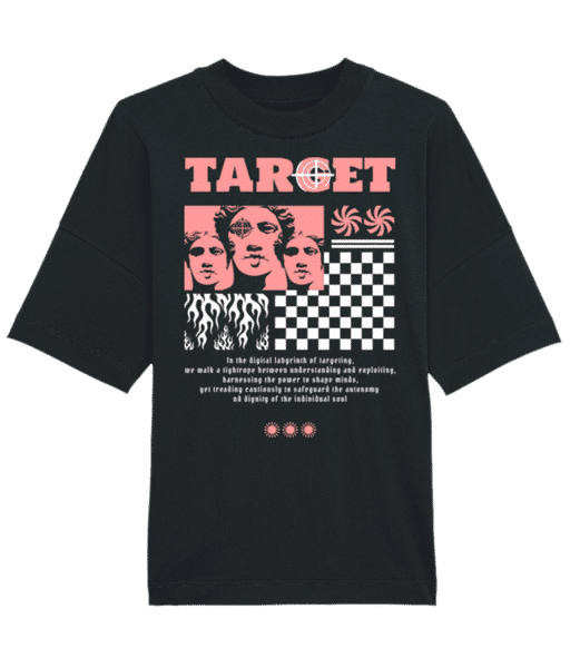 Aperçu: Target - T-shirt Bio unisexe Stanley Stella extra large - Noir - Devant