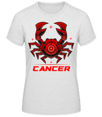 Mecha Robotic Zodiac Sign Cancer · Frauen Basic T-Shirt