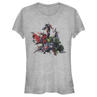 Marvel - Avengers Venom - Women's T-Shirt - Heather grey - Front