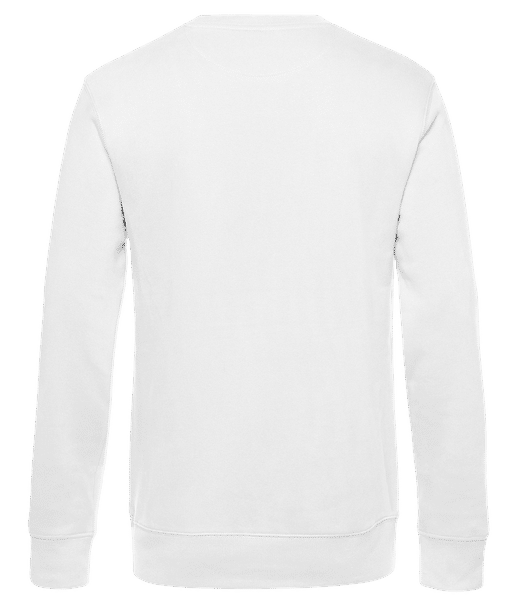 Aperçu: Voilier bleu - Sweat-shirt standard pour homme - Blanc - Derrière