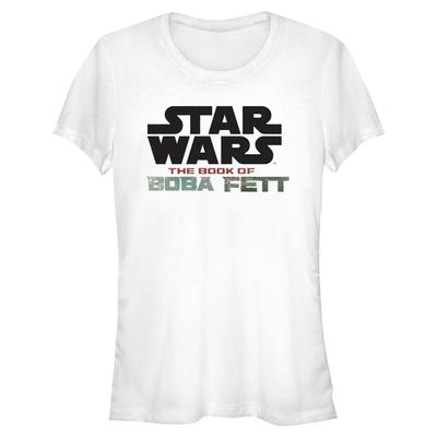 Star Wars - Book of Boba Fett - Logo Fett - Women's T-Shirt - White - Front