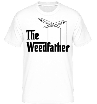 The Weedfather -  T-Shirt Shirtinator homme - Blanc - Devant