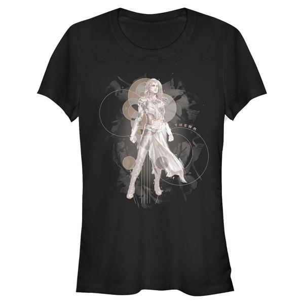 Aperçu: Marvel - Eternals - Thena Hero - Femme T-shirt - Noir - Devant