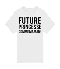Future Princesse Comme Maman - T-shirt hommes B&C - Blanc - Devant