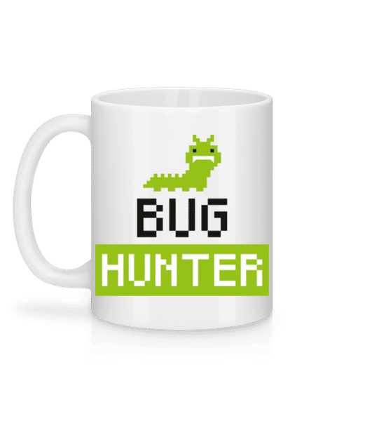 Aperçu: Bug Hunter - Mug en céramique blanc - Blanc - Derrière