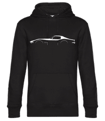 'Chevrolet Corvette C3' Silhouette · Pánská standardní mikina s kapucí